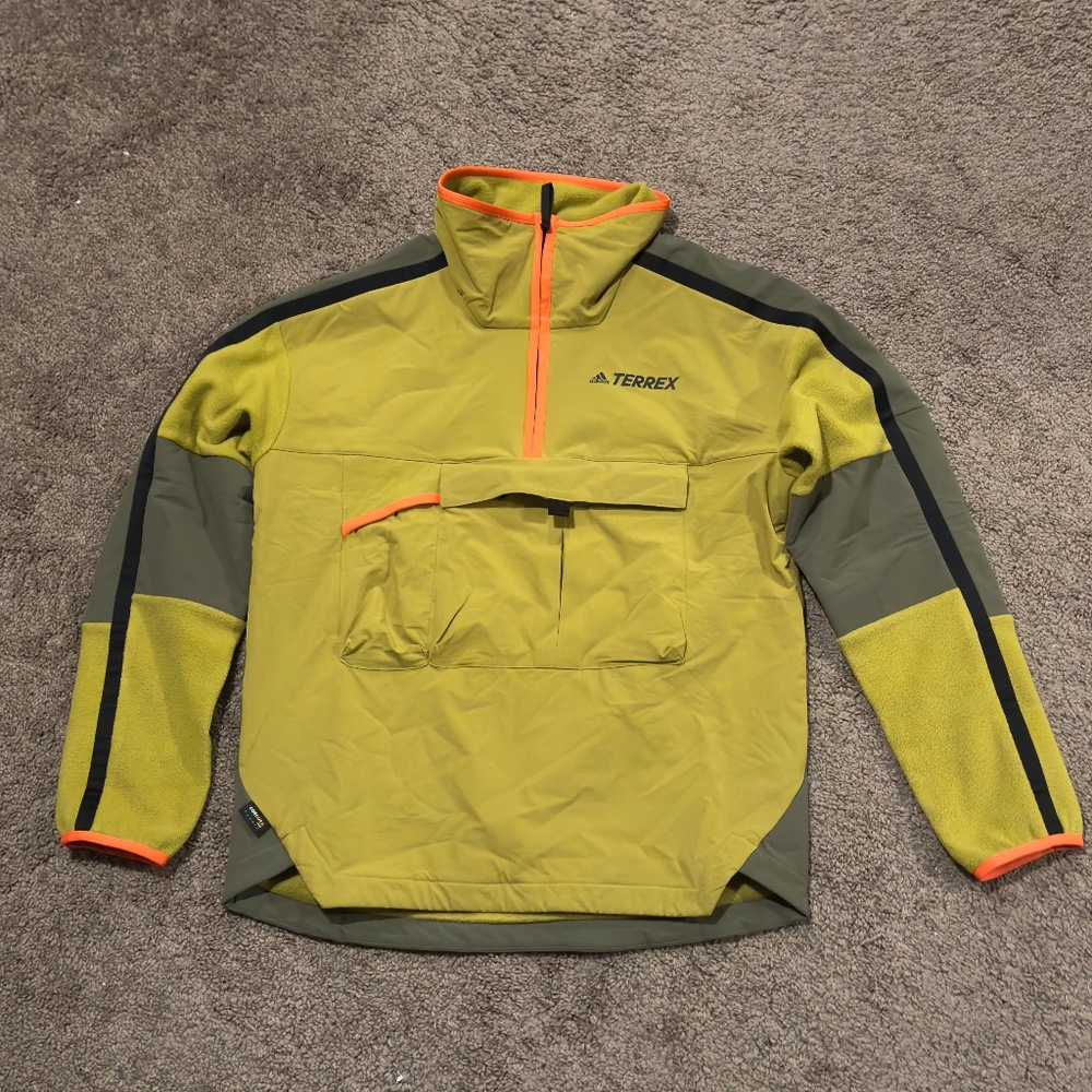 adidas Men's Terrex Utilitas 1/2-Zip Jacket Size S